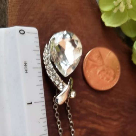 Crystal Necklace/Earring Gift Set - New - Picture 3 of 6